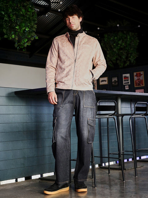 Hooked Reptilia-Jacquard Rider Jacket