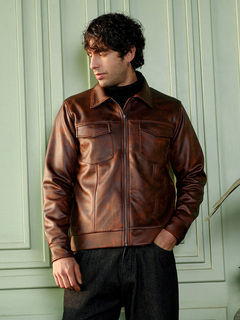 Interim Dye Utility-Twill Bomber Jacket