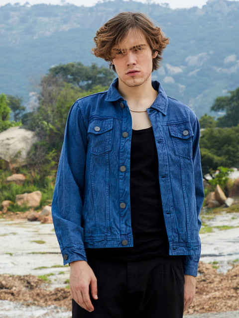 JINX Medium-Wash Denim Jacket