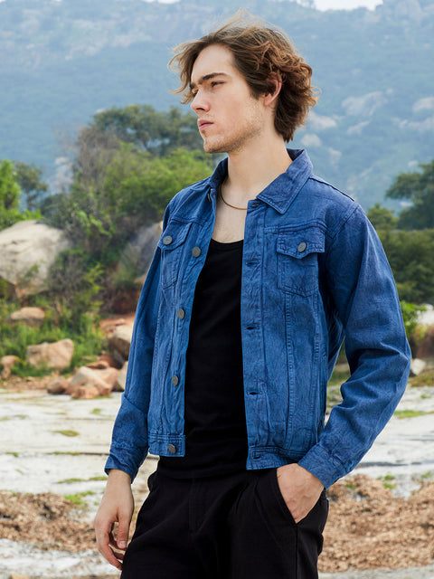 JINX Medium-Wash Denim Jacket