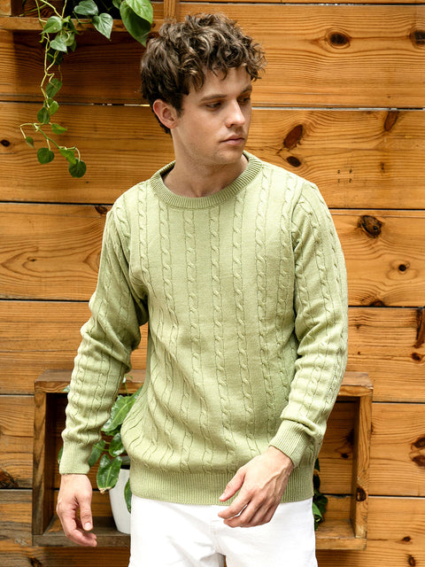 Hookd Cable Knit Sweater
