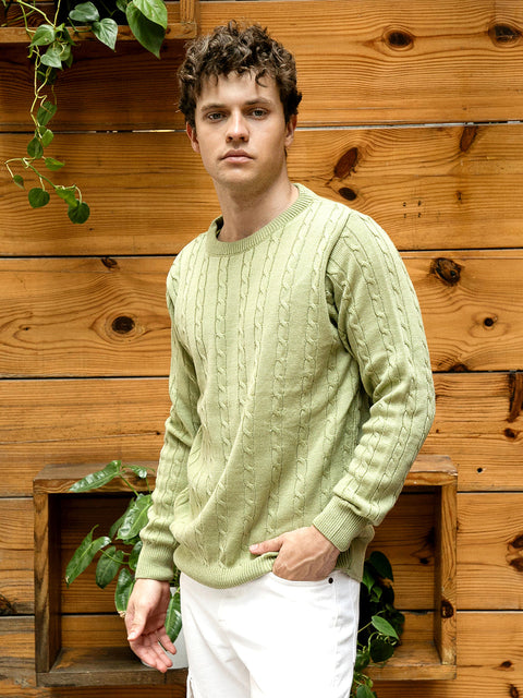 Hookd Cable Knit Sweater