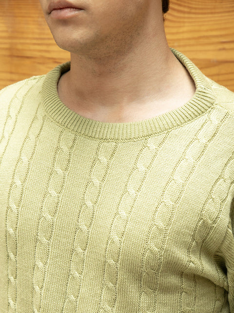 Hookd Cable Knit Sweater