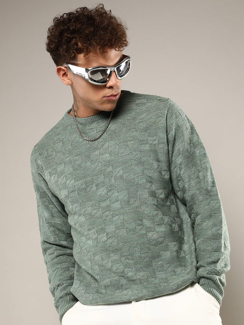 Behookd Textured Knit Sweater