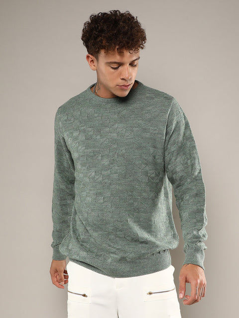 Behookd Textured Knit Sweater