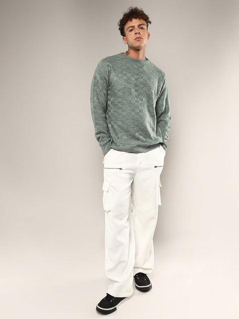 XYNG Textured Knit Sweater