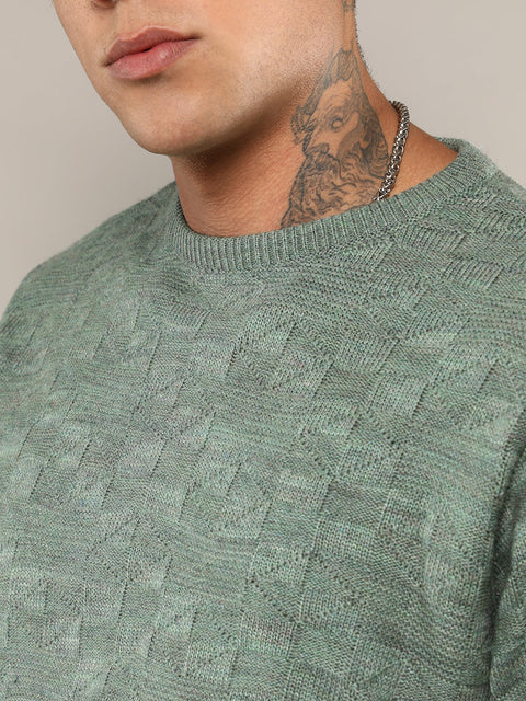 XYNG Textured Knit Sweater