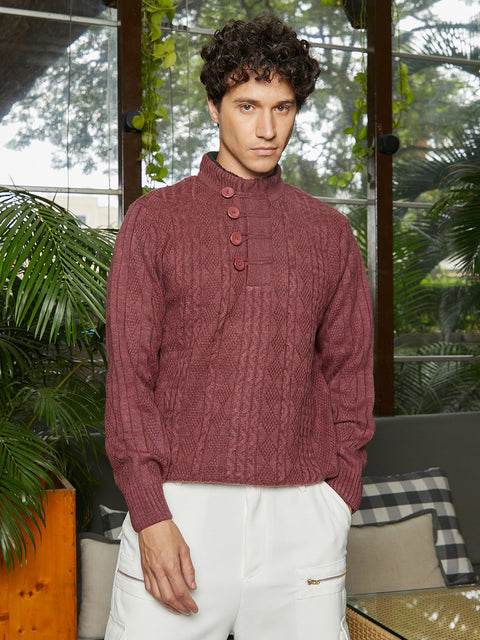 Hookd Rhombus Knit Sweater