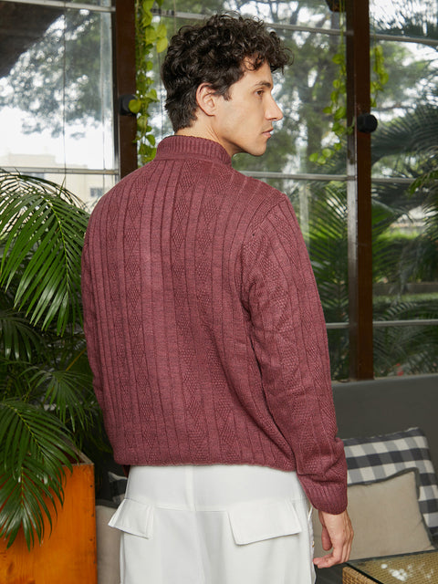 Hookd Rhombus Knit Sweater
