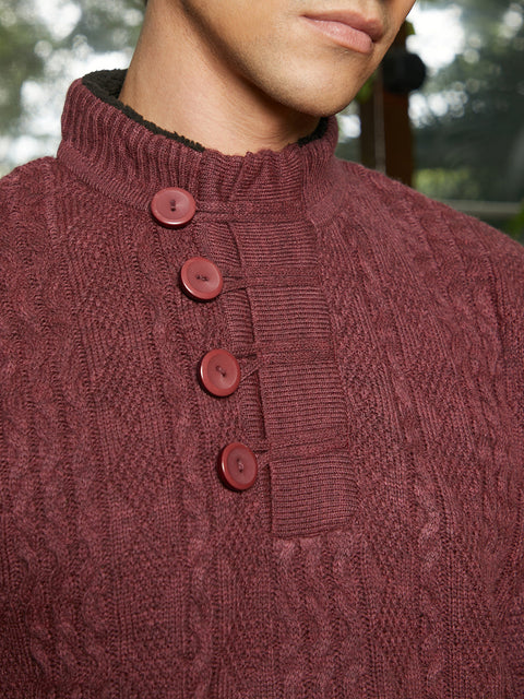 Hookd Rhombus Knit Sweater