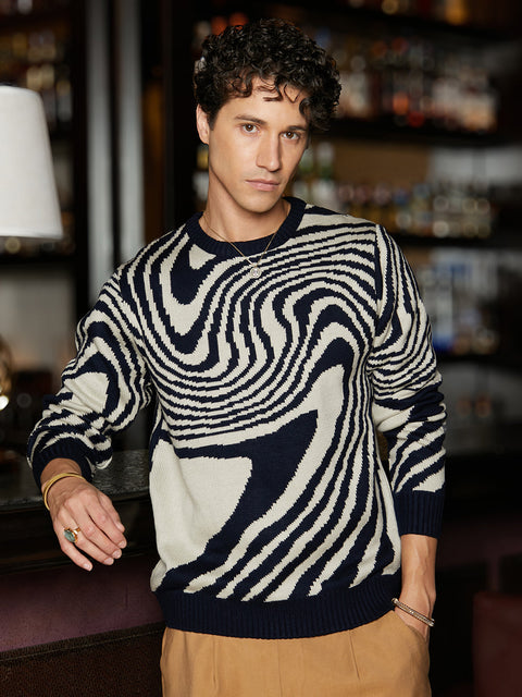 Hooked Fluid Pullover Sweater