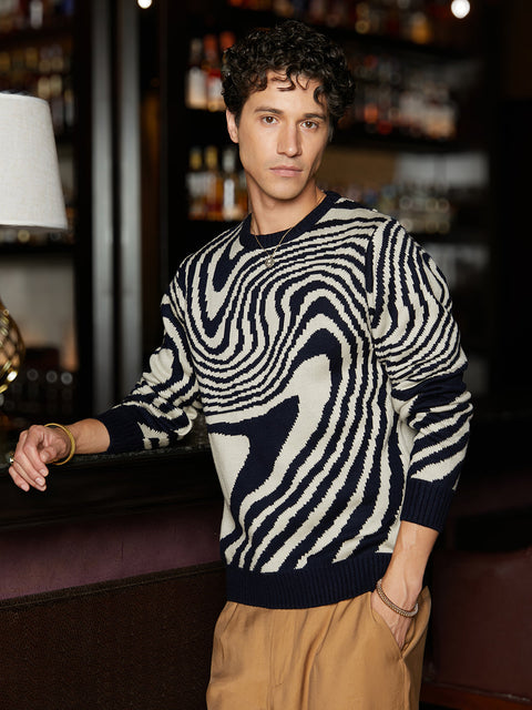 Hooked Fluid Pullover Sweater