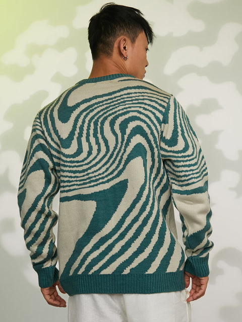 Just Be Fluid Pullover Sweater