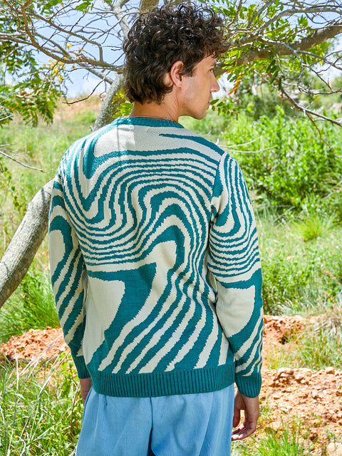 Just Be Fluid Pullover Sweater