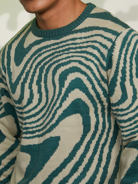 Just Be Fluid Pullover Sweater