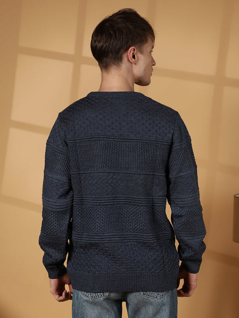 Runway Gods Textured-Knit Pullover Sweater