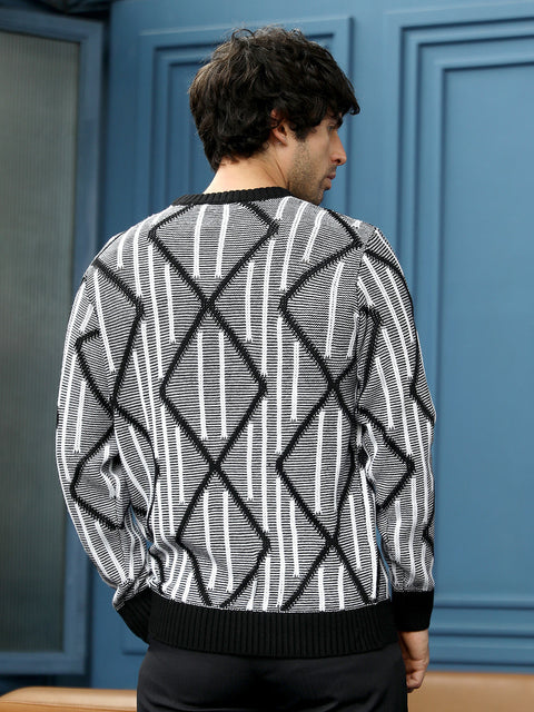 Take 2 Tenoch-Jacquard Pullover Sweater