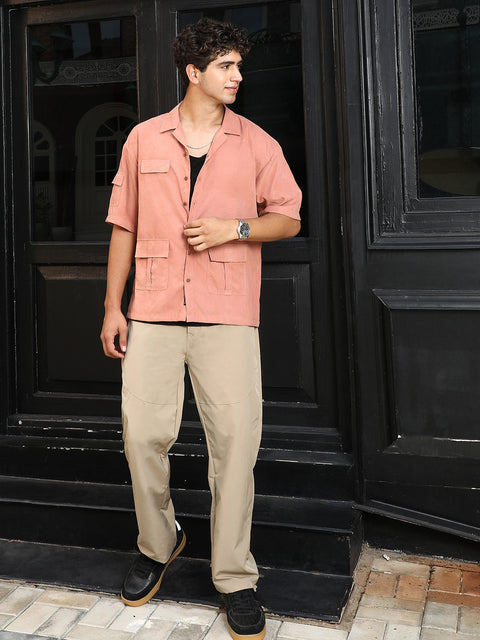 CAHOOT Modular-Utility Cuban Oversized Shirt
