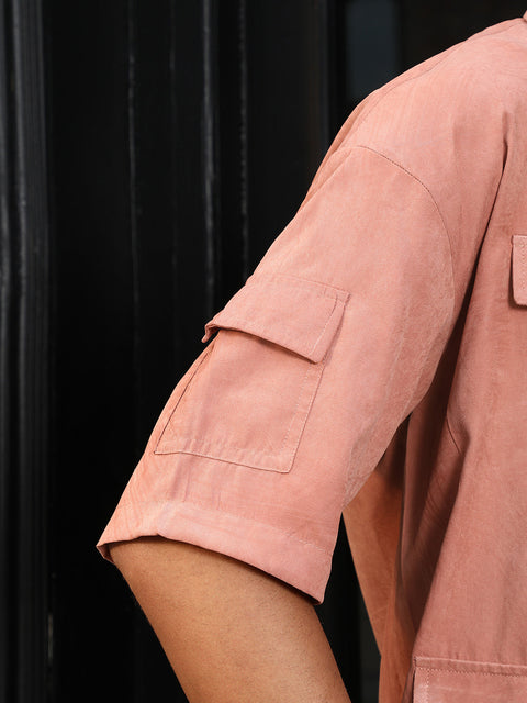 CAHOOT Modular-Utility Cuban Oversized Shirt