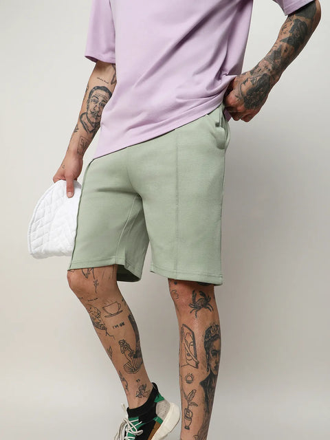 Behookd Solid Knit Shorts