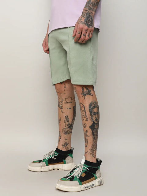 Behookd Solid Knit Shorts