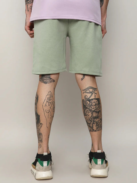 Behookd Solid Knit Shorts