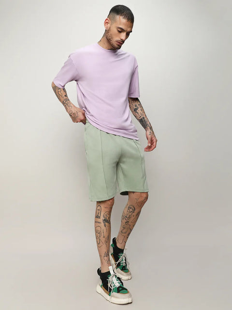 Behookd Solid Knit Shorts