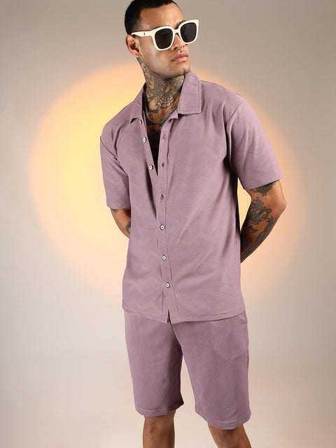 TheOddOnes Basket-Textured Co-Ord Set