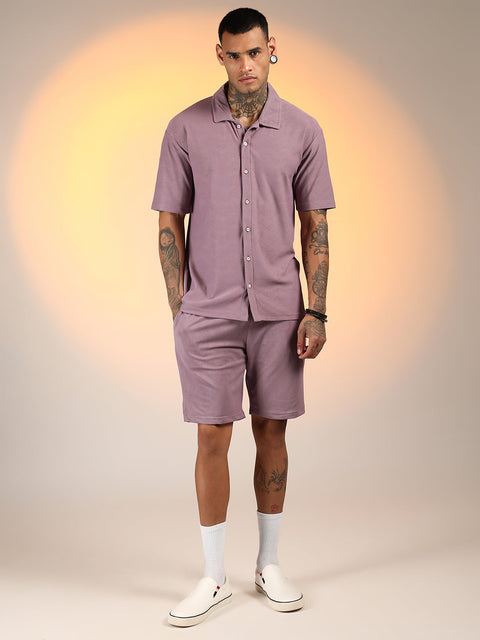 TheOddOnes Basket-Textured Co-Ord Set