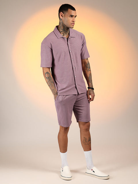 TheOddOnes Basket-Textured Co-Ord Set