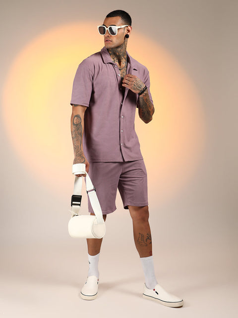 TheOddOnes Basket-Textured Co-Ord Set