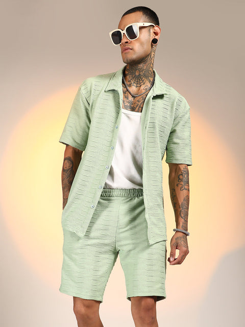 TheOddOnes Ruche-Ribbed Co-Ord Set
