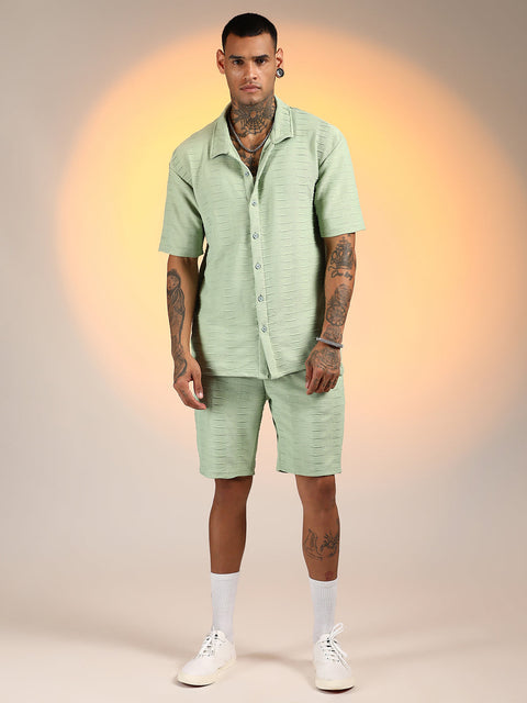 TheOddOnes Ruche-Ribbed Co-Ord Set