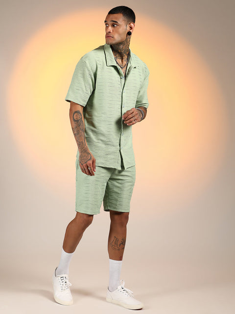 TheOddOnes Ruche-Ribbed Co-Ord Set