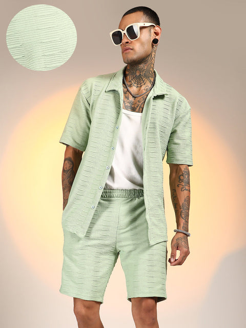 TheOddOnes Ruche-Ribbed Co-Ord Set
