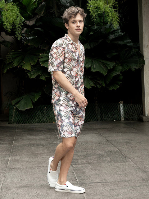 XYNG Hazy-Cubic Knit Co-Ord Set