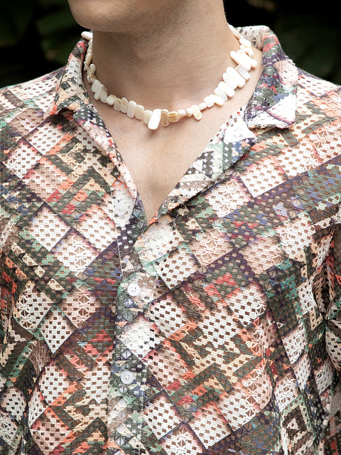 XYNG Hazy-Cubic Knit Co-Ord Set