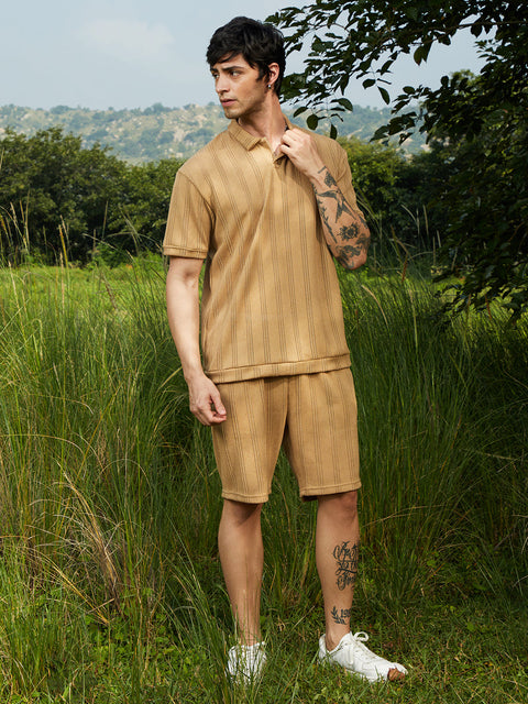 OneKind Stripe-Knit Co-Ord Set