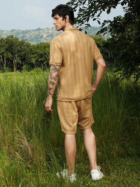 OneKind Stripe-Knit Co-Ord Set