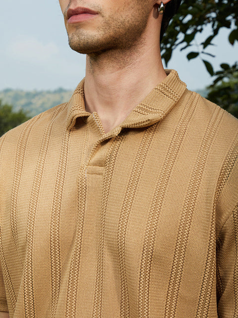 OneKind Stripe-Knit Co-Ord Set