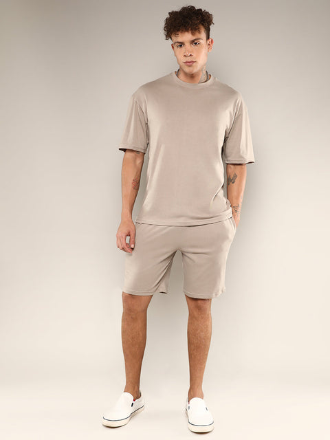 Known Solid Oversized Co-Ord Set