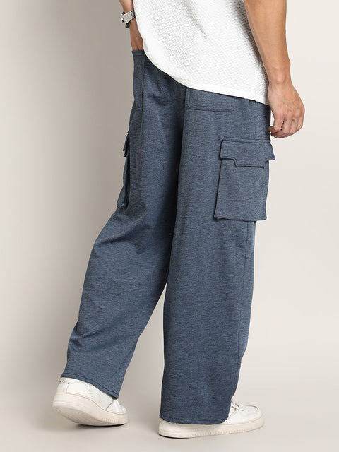 TheOddOnes Heathered-Relaxed Cargo Trousers