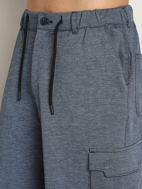 TheOddOnes Heathered-Relaxed Cargo Trousers