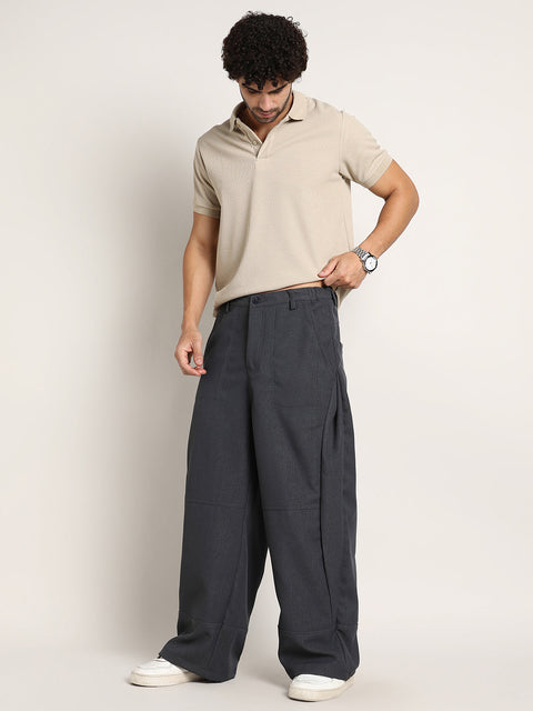 XYNG Lightweight - Panelled Baggy Cargo Trousers