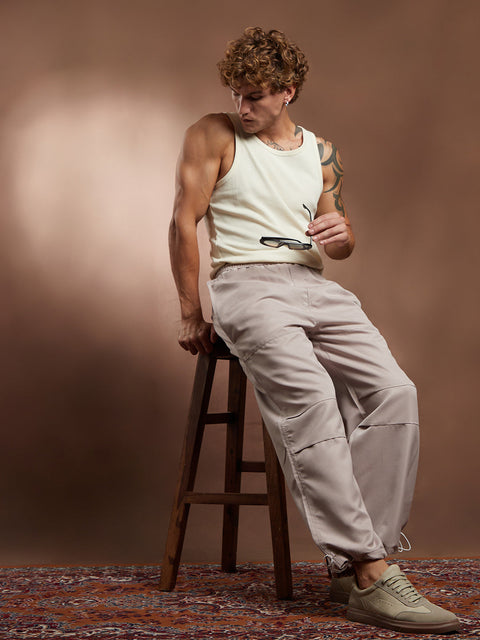 OneKind Panelled Parachute Trousers