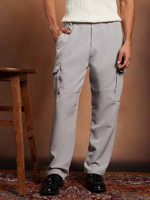 Known Straight-Fit Cargo Trousers