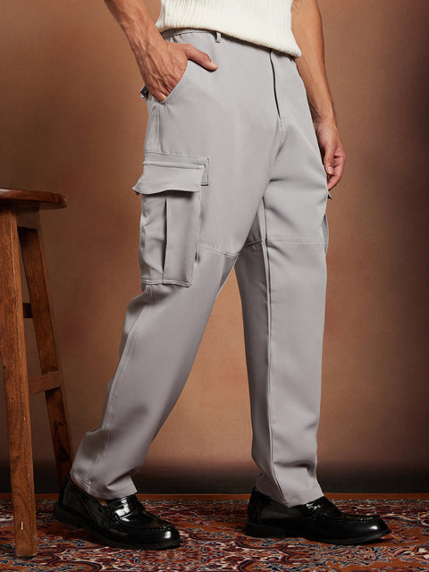 Known Straight-Fit Cargo Trousers