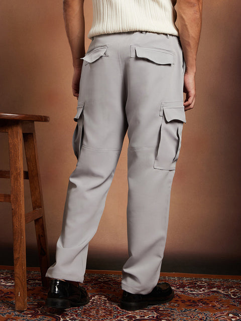 Known Straight-Fit Cargo Trousers