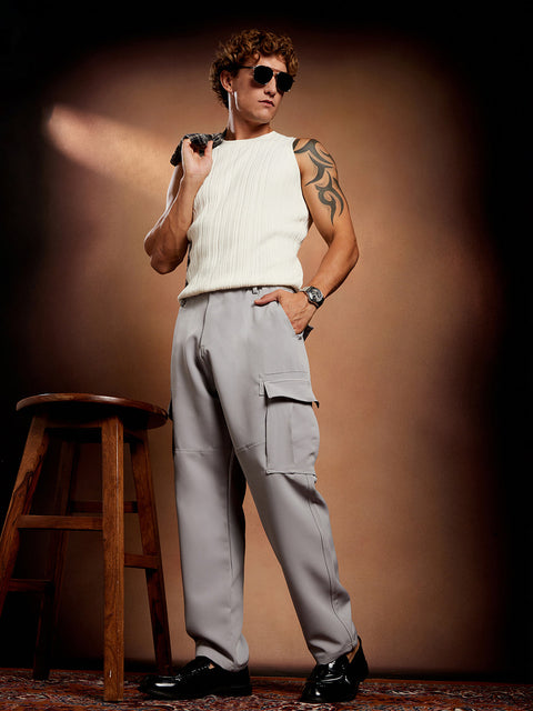 Known Straight-Fit Cargo Trousers