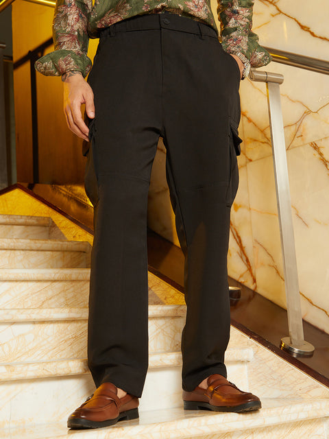 Known Straight-Fit Cargo Trousers